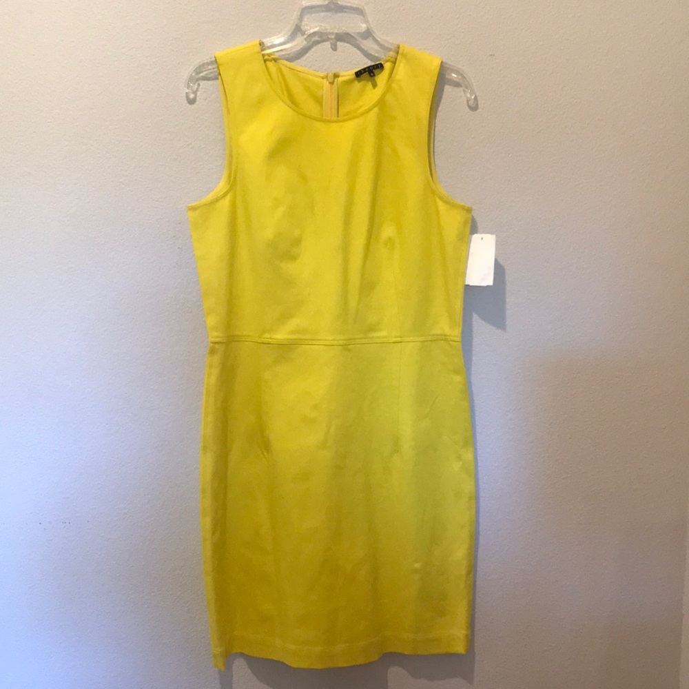 Theory Yellow Daisy Dress
